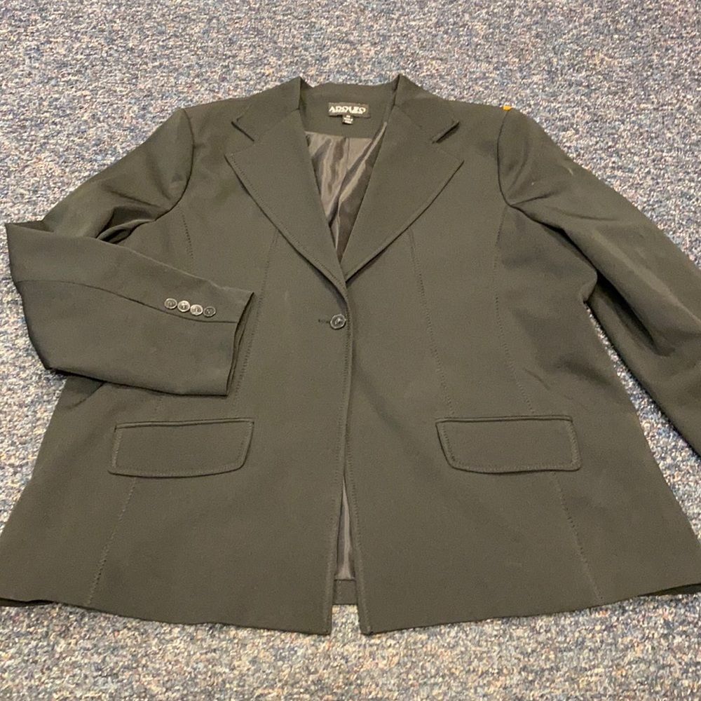 Adolfo Black Blazer sz. 20